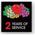 Square Full Color Plastic Lapel Pin (1x1") LPH